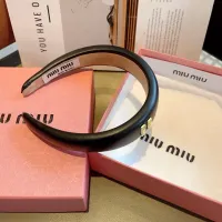Cheap MIU MIU Headband For Women #1415155 Replica Wholesale [$27.00 USD] [ITEM#1415155] on Replica MIU MIU Headband