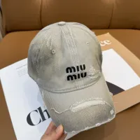 Cheap MIU MIU Caps #1415160 Replica Wholesale [$25.00 USD] [ITEM#1415160] on Replica MIU MIU Caps