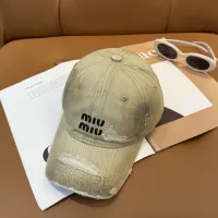 Cheap MIU MIU Caps #1415161 Replica Wholesale [$25.00 USD] [ITEM#1415161] on Replica MIU MIU Caps