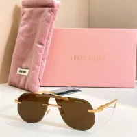 Cheap MIU MIU AAA Quality Sunglasses #1415178 Replica Wholesale [$60.00 USD] [ITEM#1415178] on Replica MIU MIU AAA Sunglasses