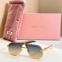 Cheap MIU MIU AAA Quality Sunglasses #1415179 Replica Wholesale [$60.00 USD] [ITEM#1415179] on Replica MIU MIU AAA Sunglasses
