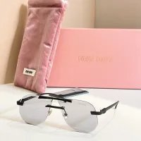 Cheap MIU MIU AAA Quality Sunglasses #1415181 Replica Wholesale [$60.00 USD] [ITEM#1415181] on Replica MIU MIU AAA Sunglasses