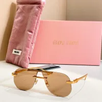Cheap MIU MIU AAA Quality Sunglasses #1415182 Replica Wholesale [$60.00 USD] [ITEM#1415182] on Replica MIU MIU AAA Sunglasses