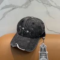 Cheap Chrome Hearts Caps #1415301 Replica Wholesale [$29.00 USD] [ITEM#1415301] on Replica Chrome Hearts Caps