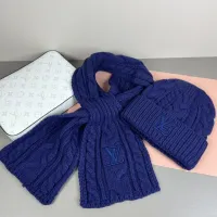 Cheap Louis Vuitton LV Hat and Scarf Set #1415426 Replica Wholesale [$42.00 USD] [ITEM#1415426] on Replica Louis Vuitton LV Hat and Scarf and Glove Set