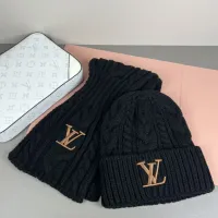 Cheap Louis Vuitton LV Hat and Scarf Set #1415429 Replica Wholesale [$42.00 USD] [ITEM#1415429] on Replica Louis Vuitton LV Hat and Scarf and Glove Set
