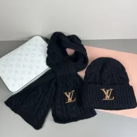 Cheap Louis Vuitton LV Hat and Scarf Set #1415429 Replica Wholesale [$42.00 USD] [ITEM#1415429] on Replica Louis Vuitton LV Hat and Scarf and Glove Set