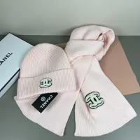 Cheap Chanel Hat and Scarf Set #1415435 Replica Wholesale [$45.00 USD] [ITEM#1415435] on Replica Chanel Hat and Scarf and Glove Set