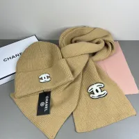 Cheap Chanel Hat and Scarf Set #1415437 Replica Wholesale [$45.00 USD] [ITEM#1415437] on Replica Chanel Hat and Scarf and Glove Set