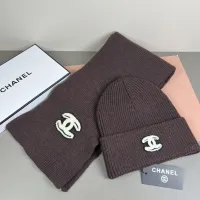 Cheap Chanel Hat and Scarf Set #1415438 Replica Wholesale [$45.00 USD] [ITEM#1415438] on Replica Chanel Hat and Scarf and Glove Set