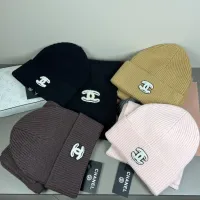 Cheap Chanel Hat and Scarf Set #1415439 Replica Wholesale [$45.00 USD] [ITEM#1415439] on Replica Chanel Hat and Scarf and Glove Set