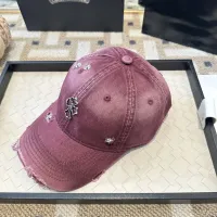 Cheap Chrome Hearts Caps #1415562 Replica Wholesale [$27.00 USD] [ITEM#1415562] on Replica Chrome Hearts Caps