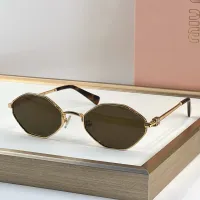 Cheap MIU MIU AAA Quality Sunglasses #1415595 Replica Wholesale [$60.00 USD] [ITEM#1415595] on Replica MIU MIU AAA Sunglasses