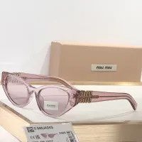 Cheap MIU MIU AAA Quality Sunglasses #1415640 Replica Wholesale [$64.00 USD] [ITEM#1415640] on Replica MIU MIU AAA Sunglasses
