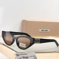 Cheap MIU MIU AAA Quality Sunglasses #1415643 Replica Wholesale [$64.00 USD] [ITEM#1415643] on Replica MIU MIU AAA Sunglasses