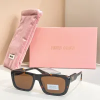 Cheap MIU MIU AAA Quality Sunglasses #1415651 Replica Wholesale [$64.00 USD] [ITEM#1415651] on Replica MIU MIU AAA Sunglasses