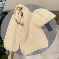 Cheap Prada Hat and Scarf Set #1415787 Replica Wholesale [$64.00 USD] [ITEM#1415787] on Replica Prada Hat and Scarf and Glove Set