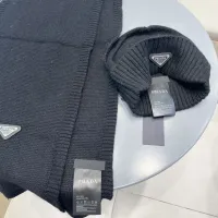 Cheap Prada Hat and Scarf Set #1415790 Replica Wholesale [$64.00 USD] [ITEM#1415790] on Replica Prada Hat and Scarf and Glove Set