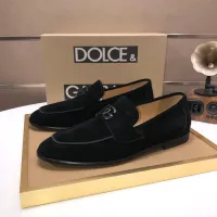 Cheap Dolce &amp; Gabbana D&amp;G Leather Shoes For Men #1415795 Replica Wholesale [$98.00 USD] [ITEM#1415795] on Replica Dolce &amp; Gabbana D&amp;G Leather Shoes