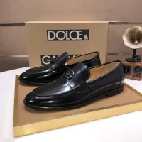 Cheap Dolce &amp; Gabbana D&amp;G Leather Shoes For Men #1415798 Replica Wholesale [$98.00 USD] [ITEM#1415798] on Replica Dolce &amp; Gabbana D&amp;G Leather Shoes