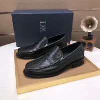 Cheap Christian Dior Leather Shoes For Men #1415800 Replica Wholesale [$100.00 USD] [ITEM#1415800] on Replica Christian Dior Leather Shoes