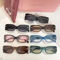 Cheap MIU MIU AAA Quality Sunglasses #1415935 Replica Wholesale [$60.00 USD] [ITEM#1415935] on Replica MIU MIU AAA Sunglasses