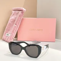 Cheap MIU MIU AAA Quality Sunglasses #1415943 Replica Wholesale [$60.00 USD] [ITEM#1415943] on Replica MIU MIU AAA Sunglasses