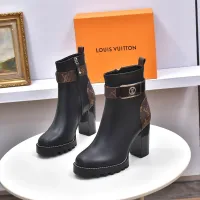 Cheap Louis Vuitton Boots For Women #1416022 Replica Wholesale [$118.00 USD] [ITEM#1416022] on Replica Louis Vuitton Boots