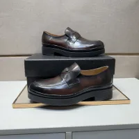 Cheap Prada Leather Shoes For Men #1416027 Replica Wholesale [$98.00 USD] [ITEM#1416027] on Replica Prada Leather Shoes