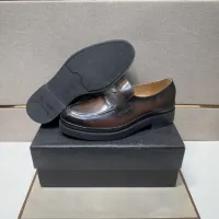 Cheap Prada Leather Shoes For Men #1416027 Replica Wholesale [$98.00 USD] [ITEM#1416027] on Replica Prada Leather Shoes