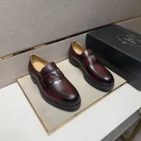 Cheap Prada Leather Shoes For Men #1416029 Replica Wholesale [$98.00 USD] [ITEM#1416029] on Replica Prada Leather Shoes