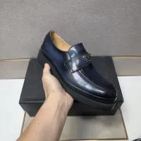 Cheap Prada Leather Shoes For Men #1416030 Replica Wholesale [$98.00 USD] [ITEM#1416030] on Replica Prada Leather Shoes