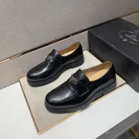 Cheap Prada Leather Shoes For Men #1416031 Replica Wholesale [$98.00 USD] [ITEM#1416031] on Replica Prada Leather Shoes