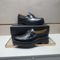 Cheap Prada Leather Shoes For Men #1416031 Replica Wholesale [$98.00 USD] [ITEM#1416031] on Replica Prada Leather Shoes