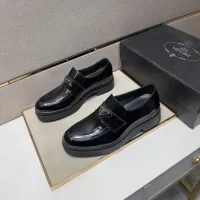 Cheap Prada Leather Shoes For Men #1416032 Replica Wholesale [$98.00 USD] [ITEM#1416032] on Replica Prada Leather Shoes