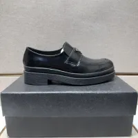 Cheap Prada Leather Shoes For Men #1416032 Replica Wholesale [$98.00 USD] [ITEM#1416032] on Replica Prada Leather Shoes