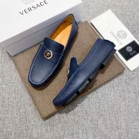 Cheap Versace Leather Shoes For Men #1416055 Replica Wholesale [$85.00 USD] [ITEM#1416055] on Replica Versace Leather Shoes
