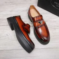 Cheap Prada Leather Shoes For Men #1416115 Replica Wholesale [$100.00 USD] [ITEM#1416115] on Replica Prada Leather Shoes