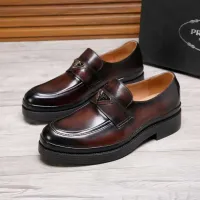 Cheap Prada Leather Shoes For Men #1416116 Replica Wholesale [$100.00 USD] [ITEM#1416116] on Replica Prada Leather Shoes