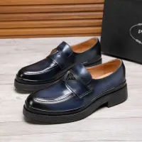 Cheap Prada Leather Shoes For Men #1416118 Replica Wholesale [$100.00 USD] [ITEM#1416118] on Replica Prada Leather Shoes