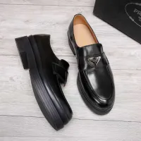 Cheap Prada Leather Shoes For Men #1416119 Replica Wholesale [$100.00 USD] [ITEM#1416119] on Replica Prada Leather Shoes