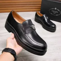 Cheap Prada Leather Shoes For Men #1416119 Replica Wholesale [$100.00 USD] [ITEM#1416119] on Replica Prada Leather Shoes