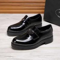 Cheap Prada Leather Shoes For Men #1416120 Replica Wholesale [$100.00 USD] [ITEM#1416120] on Replica Prada Leather Shoes