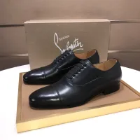 Cheap Christian Louboutin Leather Shoes For Men #1416165 Replica Wholesale [$112.00 USD] [ITEM#1416165] on Replica Christian Louboutin Leather Shoes