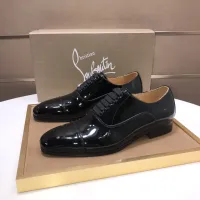Cheap Christian Louboutin Leather Shoes For Men #1416166 Replica Wholesale [$112.00 USD] [ITEM#1416166] on Replica Christian Louboutin Leather Shoes