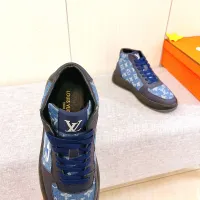 Cheap Louis Vuitton High Tops Shoes For Men #1416282 Replica Wholesale [$88.00 USD] [ITEM#1416282] on Replica Louis Vuitton High Tops Shoes