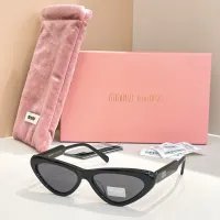 Cheap MIU MIU AAA Quality Sunglasses #1416287 Replica Wholesale [$60.00 USD] [ITEM#1416287] on Replica MIU MIU AAA Sunglasses
