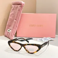 Cheap MIU MIU AAA Quality Sunglasses #1416289 Replica Wholesale [$60.00 USD] [ITEM#1416289] on Replica MIU MIU AAA Sunglasses