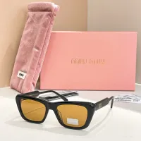 Cheap MIU MIU AAA Quality Sunglasses #1416297 Replica Wholesale [$60.00 USD] [ITEM#1416297] on Replica MIU MIU AAA Sunglasses