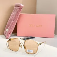 Cheap MIU MIU AAA Quality Sunglasses #1416323 Replica Wholesale [$64.00 USD] [ITEM#1416323] on Replica MIU MIU AAA Sunglasses